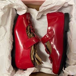 Red “Lil Sally” Patent Shoes